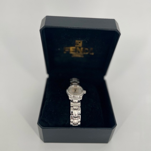 Fendi Silver Dainty Tiny Watch main image 9